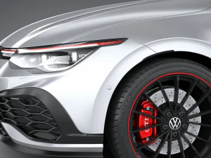 Volkswagen Golf GTI Clubsport 45 2021 3D Model