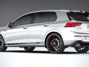 Volkswagen Golf GTI Clubsport 45 2021 Modello 3D