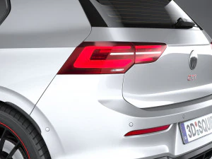 Volkswagen Golf GTI Clubsport 45 2021 3D Model