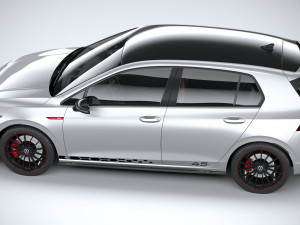Volkswagen Golf GTI Clubsport 45 2021 Modello 3D