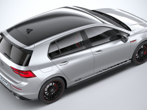 Volkswagen Golf GTI Clubsport 45 2021 Modello 3D