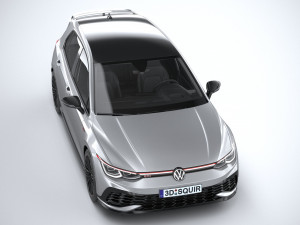 Volkswagen Golf GTI Clubsport 45 2021 Modello 3D