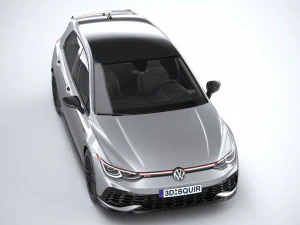Volkswagen Golf GTI Clubsport 45 2021 3D Model