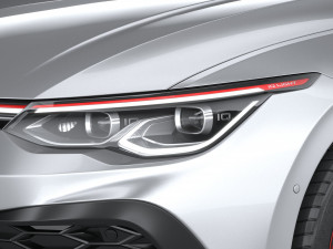 Volkswagen Golf GTI Clubsport 45 2021 Modello 3D
