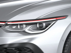 Volkswagen Golf GTI Clubsport 45 2021 3D Model