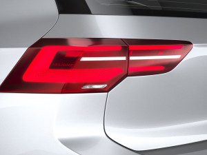 Volkswagen Golf GTI Clubsport 45 2021 Modello 3D