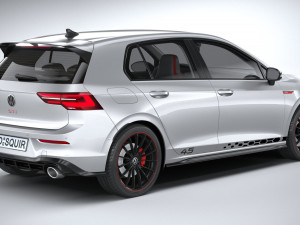 Volkswagen Golf GTI Clubsport 45 2021 Modello 3D