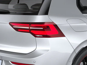 Volkswagen Golf GTI Clubsport 45 2021 3D Model