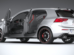 Volkswagen Golf GTI Clubsport 45 2021 Modello 3D