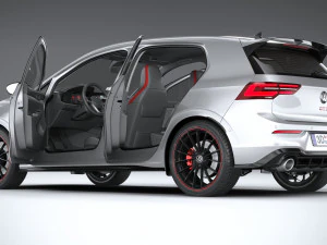 Volkswagen Golf GTI Clubsport 45 2021 3D Model