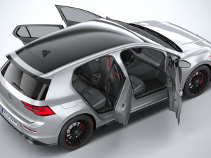 Volkswagen Golf GTI Clubsport 45 2021 Modello 3D