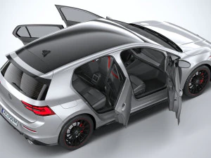 Volkswagen Golf GTI Clubsport 45 2021 3D Model