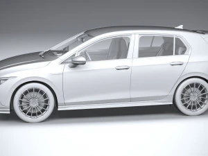 Volkswagen Golf GTI Clubsport 45 2021 3D Model