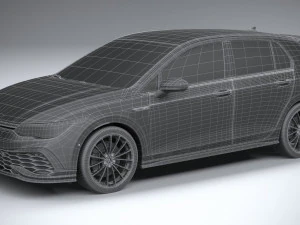 Volkswagen Golf GTI Clubsport 45 2021 3D Model