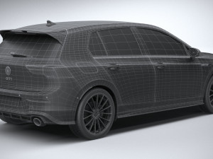 Volkswagen Golf GTI Clubsport 45 2021 Modello 3D