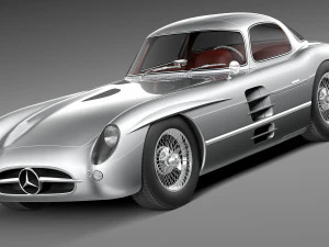 メルセデス・ベンツ 300 SLR 1955 3Dモデル