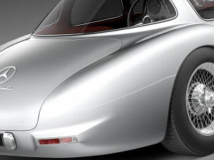 Mercedes-Benz 300 SLR 1955 3D Model