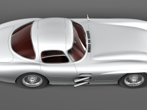Mercedes-Benz 300 SLR 1955 3D Model
