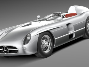 Mercedes-Benz 300 SLR 1955 Spider Modelo 3D