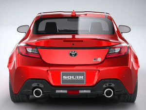 Toyota GR 86 2022 LowPoly 3D Model