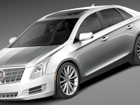 Cadillac XTS 2013 3D Model