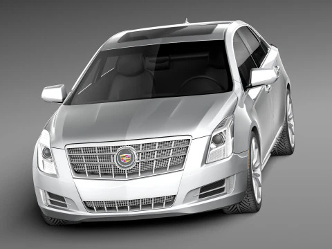 Cadillac XTS 2013 3D Model