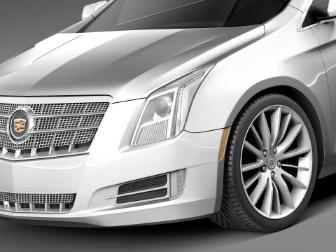 Cadillac XTS 2013 3D Model