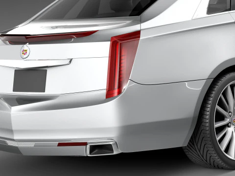 Cadillac XTS 2013 3D Model
