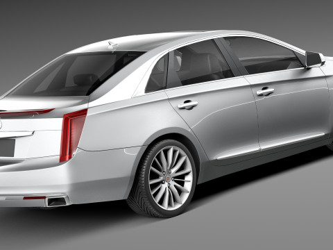 Cadillac XTS 2013 Modèle 3D