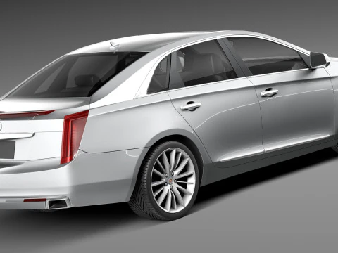 Cadillac XTS 2013 3D Model