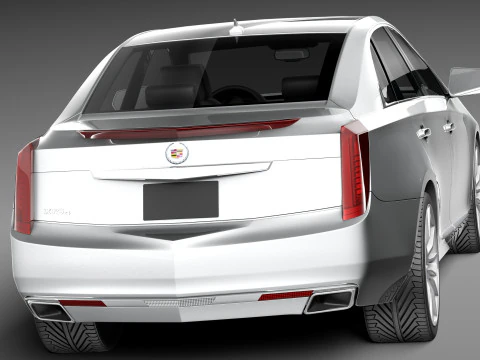 Cadillac XTS 2013 3D Model