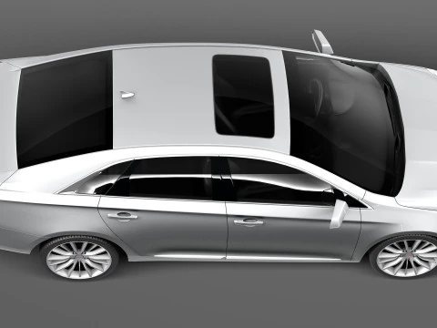 Cadillac XTS 2013 3D Model