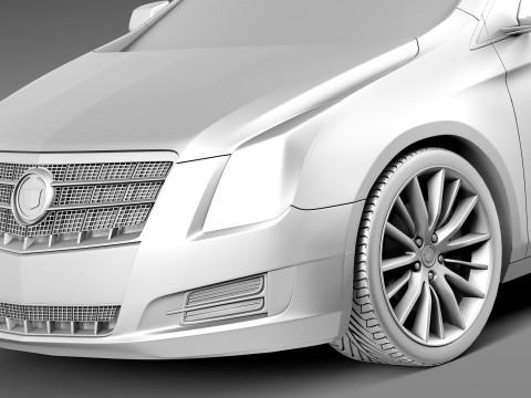 Cadillac XTS 2013 Modèle 3D