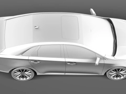 Cadillac XTS 2013 3D Model
