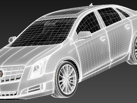 Cadillac XTS 2013 Modèle 3D