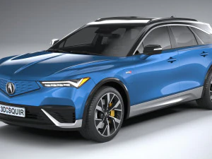 Acura ZDX 2024 3D Model