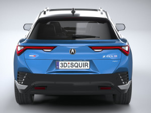 Acura ZDX 2024 Model 3D