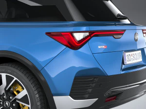 Acura ZDX 2024 3D Model