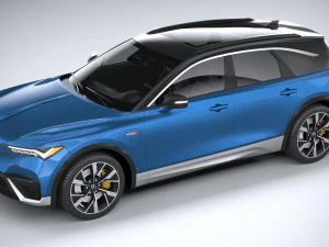 Acura ZDX 2024 3D Model