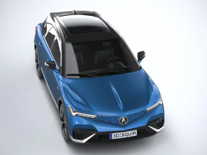 Acura ZDX 2024 3D Model