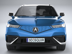Acura ZDX 2024 Model 3D