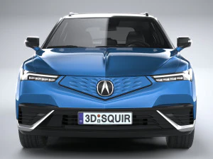 Acura ZDX 2024 3D Model