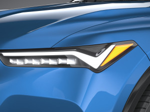 Acura ZDX 2024 Model 3D