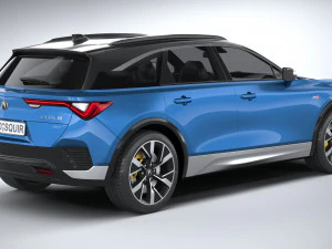Acura ZDX 2024 3D Model