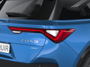 Acura ZDX 2024 Model 3D