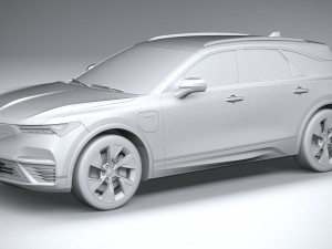 Acura ZDX 2024 Model 3D