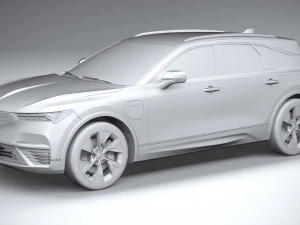 Acura ZDX 2024 3D Model