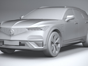 Acura ZDX 2024 Model 3D