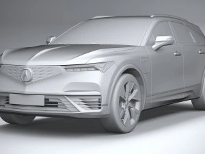 Acura ZDX 2024 3D Model