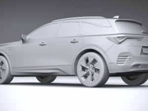Acura ZDX 2024 Model 3D